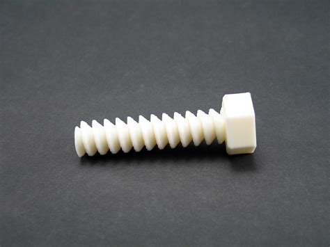 3d Printed Screw Thread A Buttress Thread Screw Ansi 45 Flickr