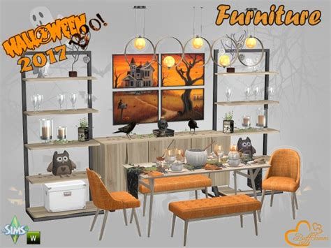 The Sims Resource Halloween 2017 Furniture By Buffsumm Sims 4