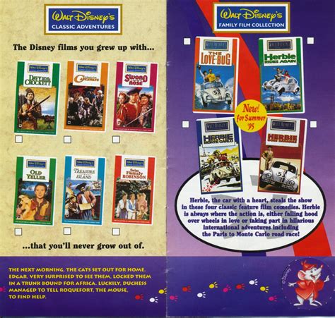 VHS Walt Disney VHS Pinocchio Lion King Jafar Fantasia Duck Tales Ayanawebzine