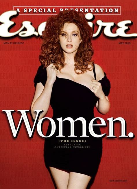 Christina Hendricks On The Cover Of Esquire Christina Hendricks Christina Esquire Magazine