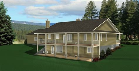 4 bedroom ranch house plans with walkout basement. 10 Awesome Raised Ranch House Ideas | Basement house plans ...