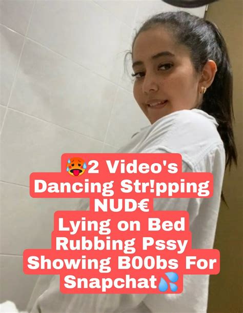🥵cute Snapchat Queen Latest Exclusive Viral Stuff Total 2 Videos Dancing Strpping Nud€ Lying
