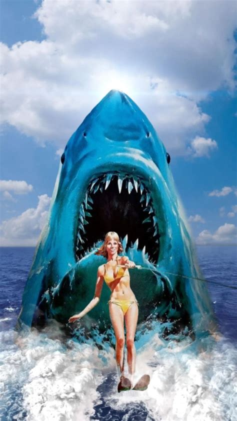 Jaws 2 Animated With The Werble App Horror Movie Art Horror Movies