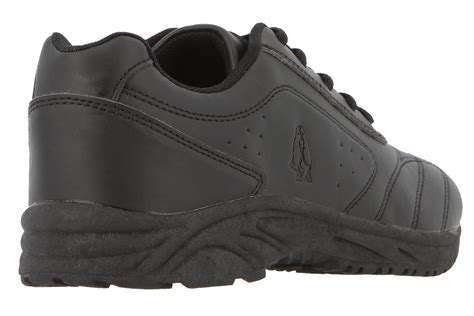 Hush Puppies Ace Lace Up Takkies Black Gem Schoolwear