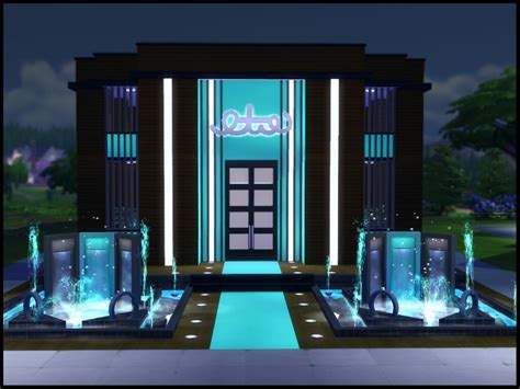 The Sims Resource Teal Nightclub