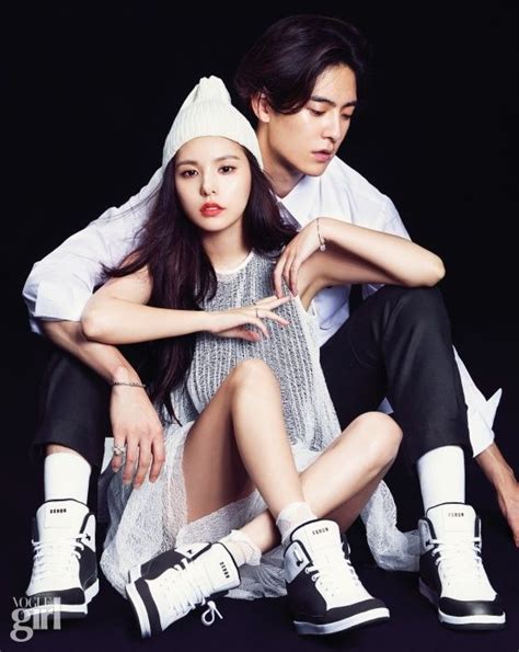 Koreanmodel Jo Minho And Min Hyorin By J Dukhwa For Voguegirl Korea
