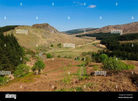 View Of The Galloway Forest Park From Murrays Monument Near New