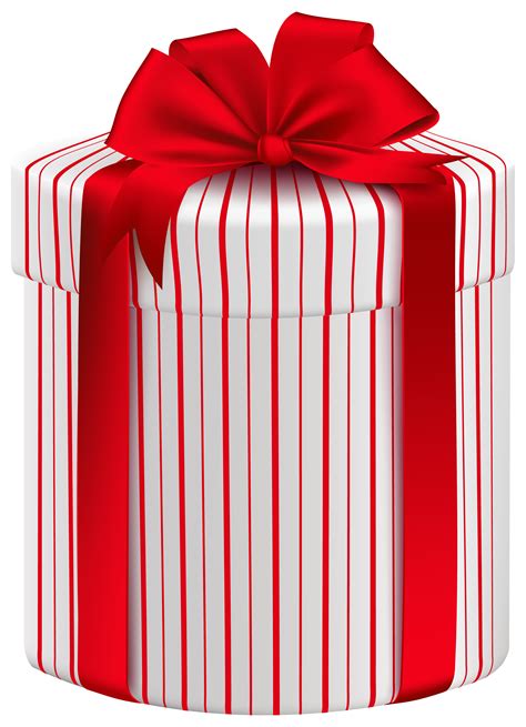 Large T Box With Red Bow Png Clipart Image Large T Boxes