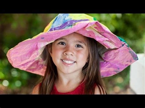 Simple & easy way to make a paper hat a4 paper.try this out. How to Make PAPER HATS! - YouTube