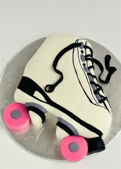 The Secret Lives Of Bakers Roller Skate Birthday Cake With A Brown