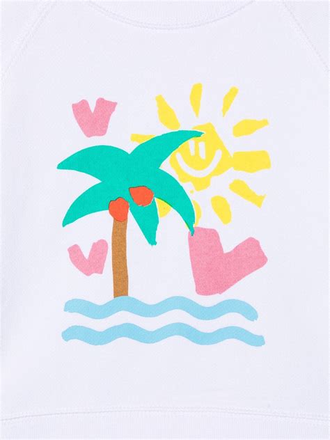Stella Mccartney Kids Palm Tree Print Sweatshirt Farfetch