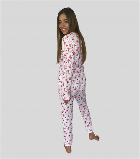 Pijama Para Dama Abierta Estampada Pijamas Topacio