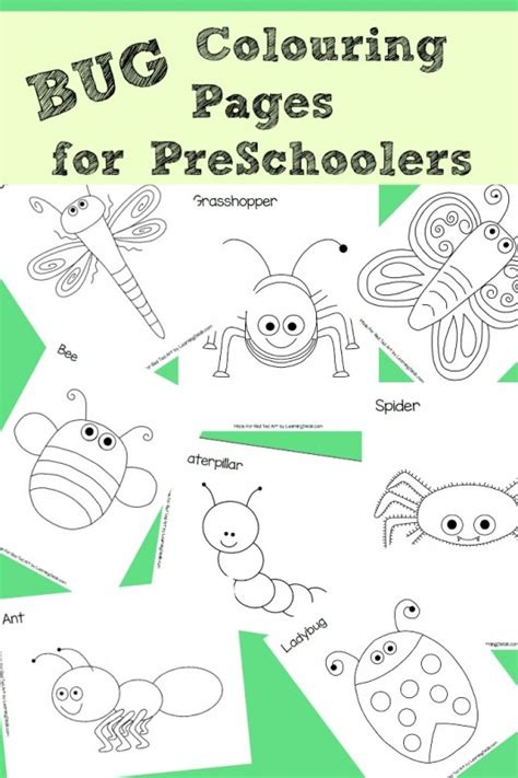 8 Fabulous Bug Colouring Pages Perfect For Preschoolers To Explore