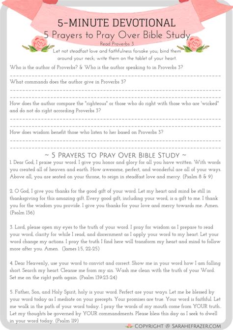 Printable Devotions For Womens Groups