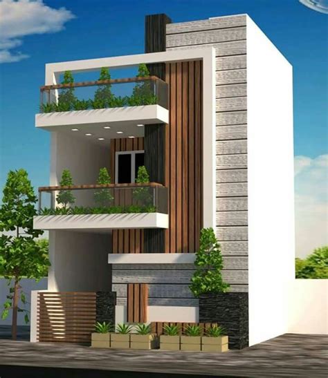 Modern 2 Storey House Exterior Design