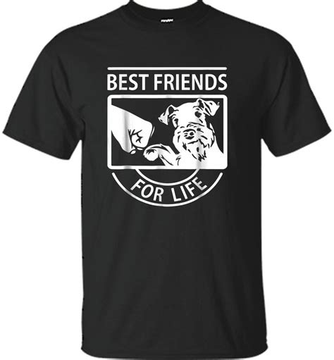 Airedale Terrier Best Friend For Life T Shirt Airedale Te Shirt