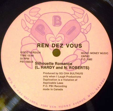 Ren Dez Vous Vinyl Discogs