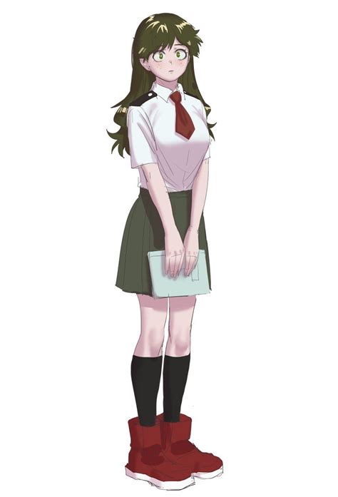 Midoriya Izuku Girl Version Personaggi Anime Personaggi Immagini