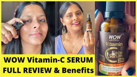 Wow Vitamin C Serum Complete Review And Demo Srishtis Diary Youtube