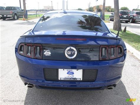 2014 Deep Impact Blue Ford Mustang Gt Coupe 95868472 Photo 6