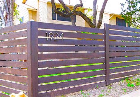 Horizontal Plank Fence Installation Capitol Fence