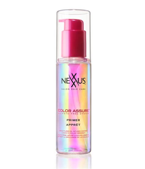 It left my curls smooth and did not weight my hair down like some. How It Works: Nexxus Color Assure Pre-Wash Primer