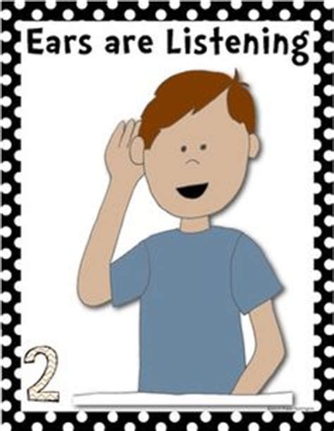good listener expectations clipart panda  clipart images