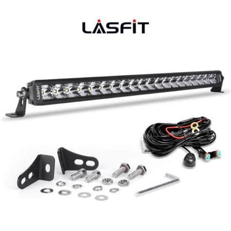 Lasfit 12 22 32 42 52 Inch Led Work Light Bar Spot Flood Combo Beam