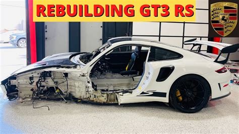 Rebuilding Wrecked Porsche 911 Gt3 Rs Part 2 Video 94 Youtube
