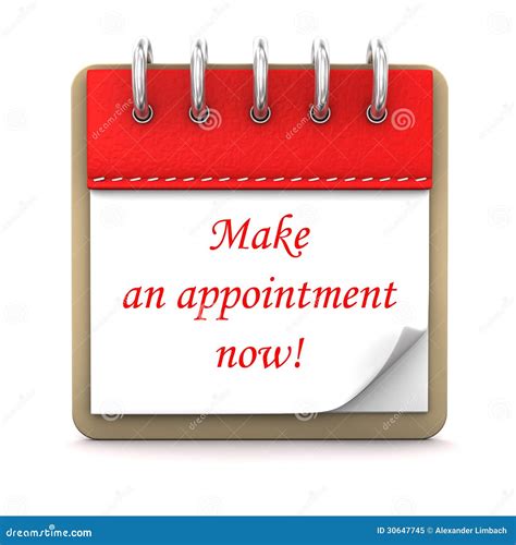 Appointment Stock Illustration Illustration Of Icon 30647745