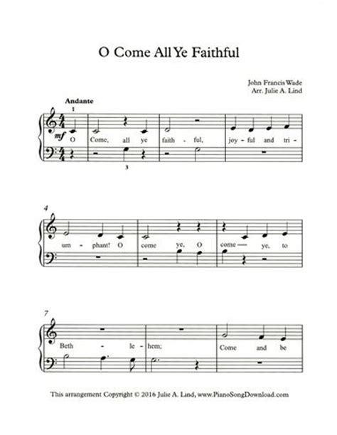Download ' is this love ' simple by aalia pdf from googledrive or onedrive archive (81 kb, 3 pages). O Come All Ye Faithful, easy printable Christmas piano ...