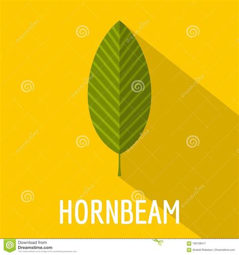 Icono De La Hoja Del Carpe Estilo Plano Ilustraci N Del Vector