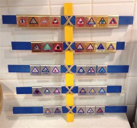 Belt Loop Display Cost About 5 To Make Cub Scout Crafts Cub Scout