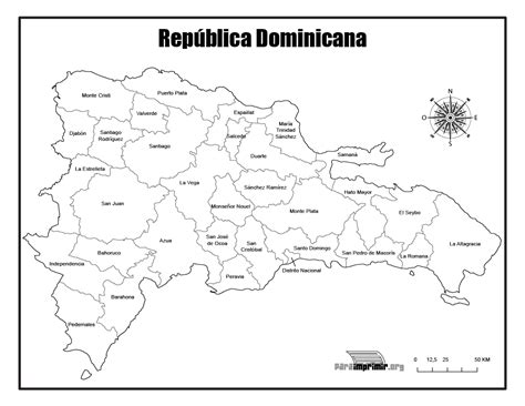 Mapa De La Republica Dominicana Para Imprimir En Blanco Y Negro Pdmrea Porn Sex Picture