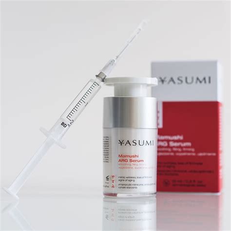 Изглаждащ серум за лице с аргилерин невропептид мл Yasumi Mamushi ARG Serum