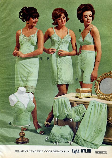 aldens catalog spring and summer 1966 vintage girdle vintage underwear vintage slips mode