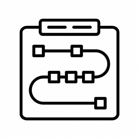Clipboard Management Notepad Plan Planning Strategy Icon
