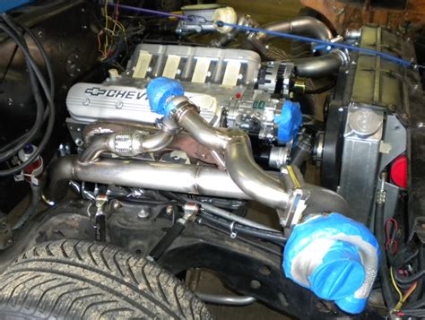 Ls Twin Turbo Setup For 68 72 Chevelle