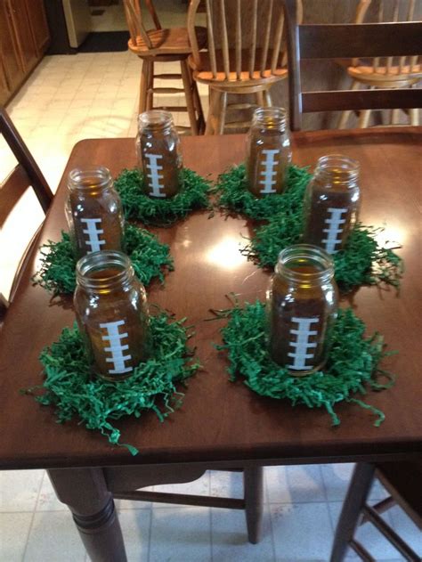 Could Use These For Football Banquet Or Party Centerpieces Could Add