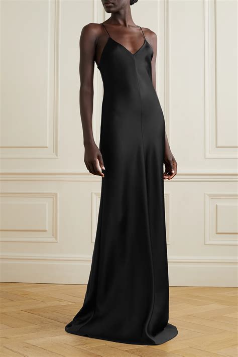 The Row Guinevere Silk Satin Gown Net A Porter
