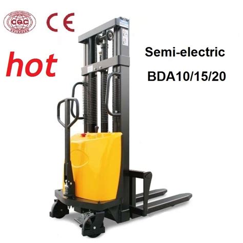 China 1000kg Manual Hydraulic Forklift Sda10 China Manual Stacker