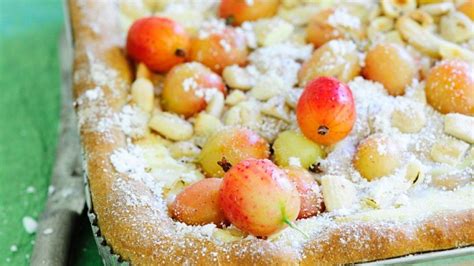 Vor dem servieren auskühlen lassen, damit der pudding nicht ausläuft. Kuchen mit Stachelbeeren | Rezept | Rezepte, Hefekuchen ...