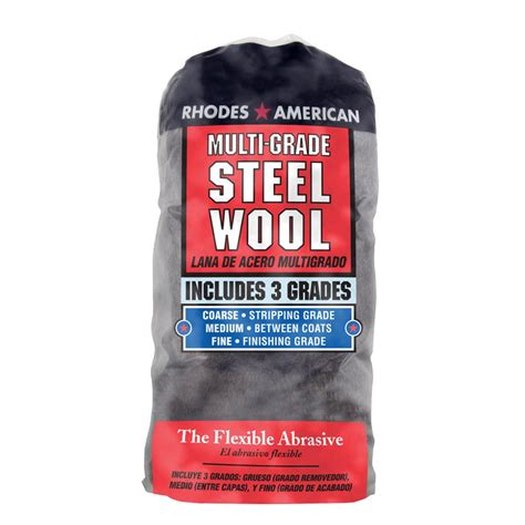 Steel Wool 12 Pad Assorted Grades Rhodes American Amazonca Tools