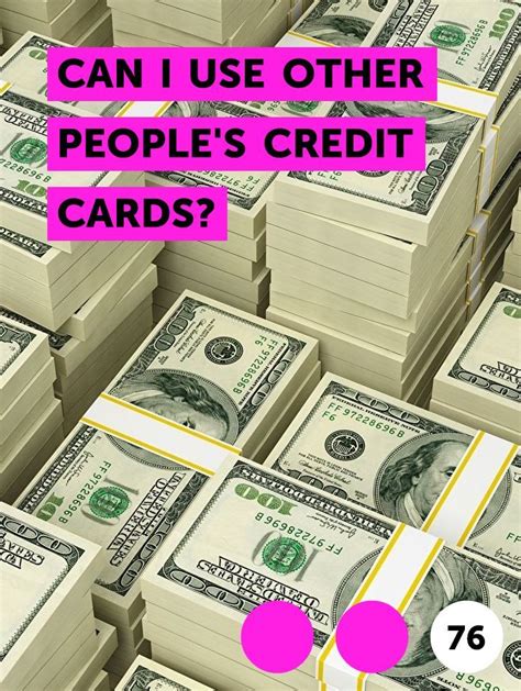 If you can't pay your balance off in full, do your best to pay more than the minimum monthly. Can I Use Other People's Credit Cards? in 2020 | Credit card, Money, Debt resolution
