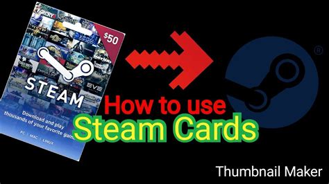 How To Use Steam Cards 1 Min Learning Youtube