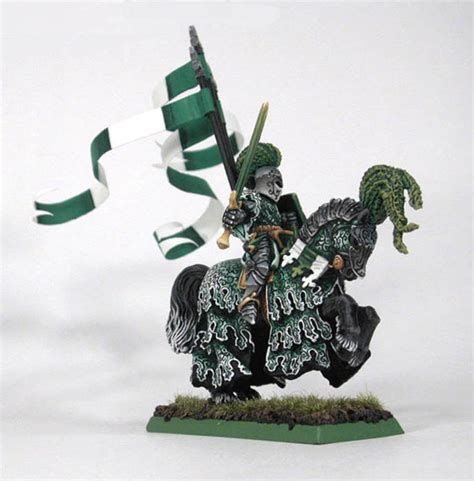 Find green knight from a vast selection of wfb miniatures. CoolMiniOrNot - The Green Knight NMM Pose by nvstudios