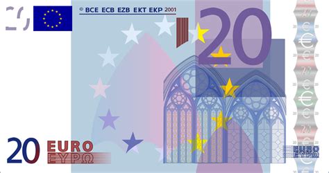 Und das besondere daran ist. Clipart - 20 Euro Note