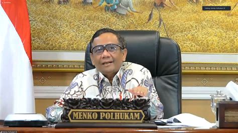 Menko Polhukam Mahfud Md Silaturahmi Bersama Rektor Se Indonesia Bahas Peran Strategis Perguruan