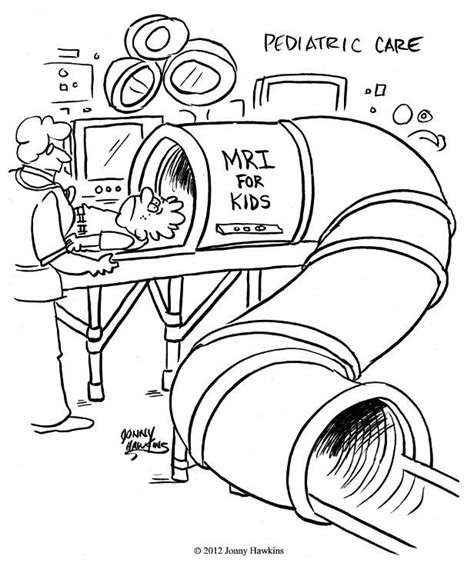 Mri For Kids By Jonny Hawkins Defenestration Radiology Humor