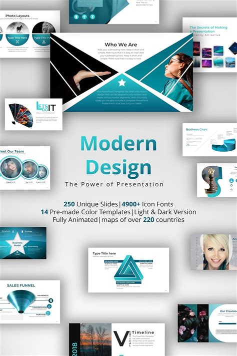 Modern Design Powerpoint Template 71145